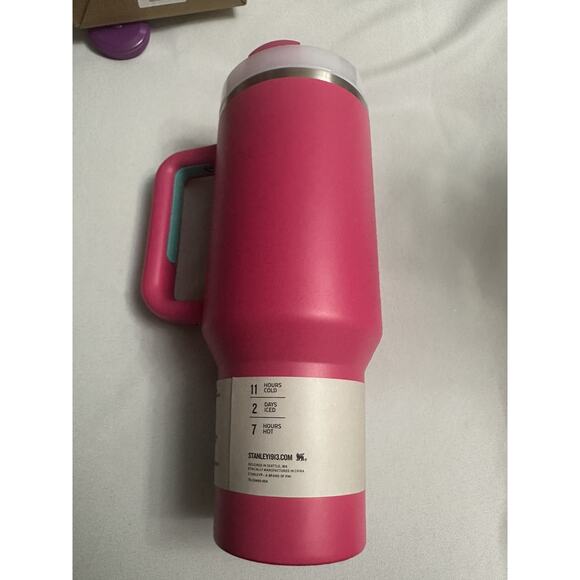 Stanley 40 oz Tumbler Quencher H2.0 Passion Pink NWT - Picture 8 of 9